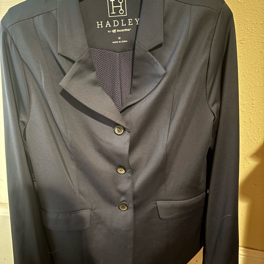 Blue Tailored Blazer with Notched Lapels